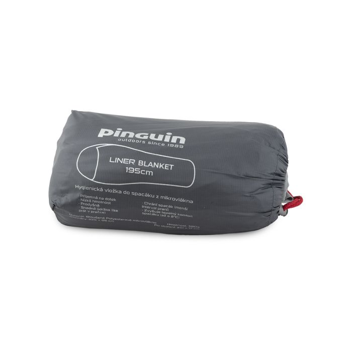 Wkładka higieniczna do śpiwora typu mumia Pinguin Liner Mummy grey || 'Wk\u0142adka\u0020higieniczna\u0020do\u0020\u015Bpiwora\u0020typu\u0020mumia\u0020Pinguin\u0020Liner\u0020Mummy\u0020grey'
