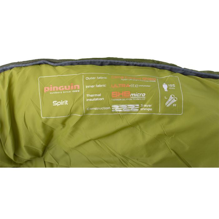 Zimowy śpiwór syntetyczny Pinguin SPIRIT CCS green || 'Zimowy\u0020\u015Bpiw\u00F3r\u0020syntetyczny\u0020Pinguin\u0020SPIRIT\u0020CCS\u0020green'