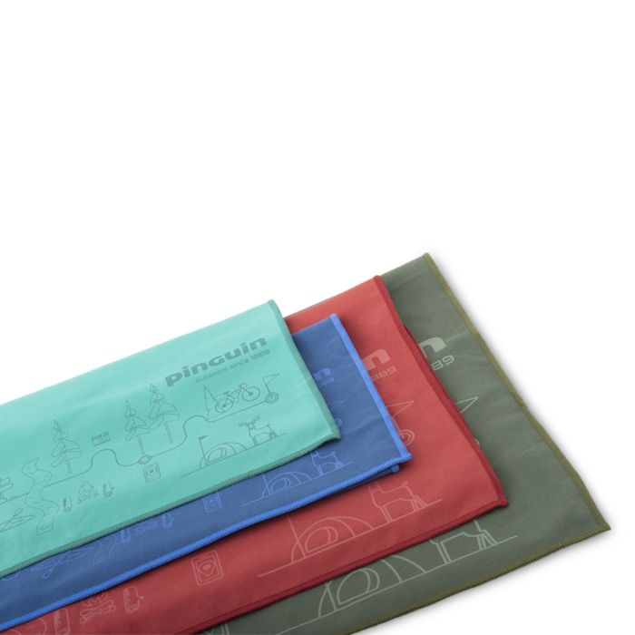 Ręcznik szybkoschnący Pinguin Micro Towel M Mapa 40x80 red || 'R\u0119cznik\u0020szybkoschn\u0105cy\u0020Pinguin\u0020Micro\u0020Towel\u0020M\u0020Mapa\u002040x80\u0020red'