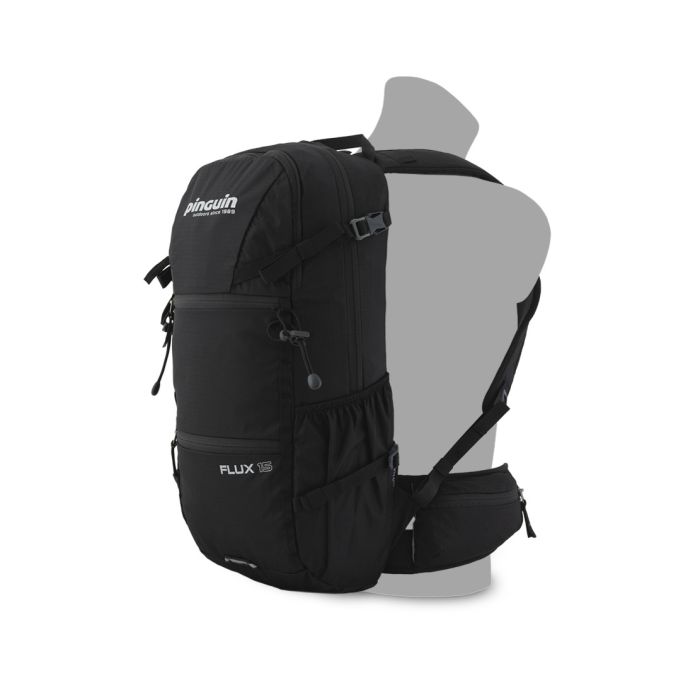 Plecak turystyczny rowerowy Pinguin FLUX 15 black || 'Plecak\u0020turystyczny\u0020rowerowy\u0020Pinguin\u0020FLUX\u002015\u0020black'