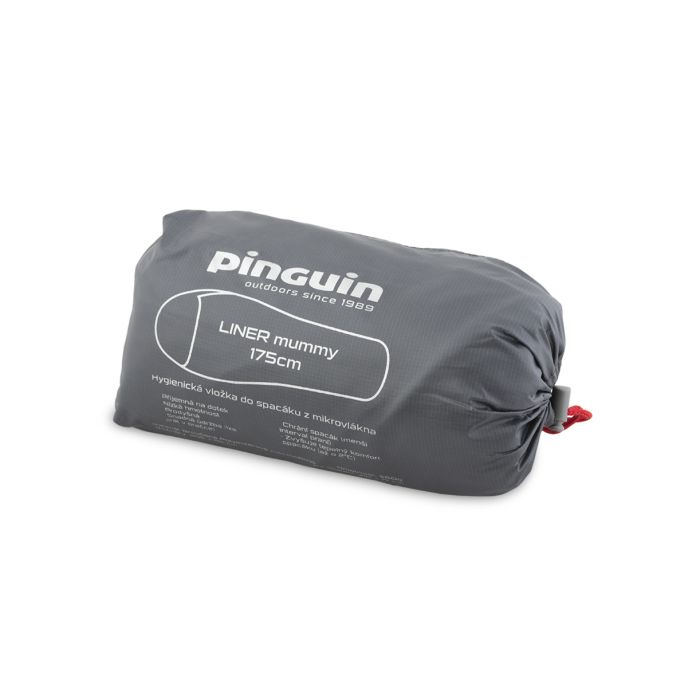 Wkładka higieniczna do śpiwora typu kołdra Pinguin Liner Blanket grey || 'Wk\u0142adka\u0020higieniczna\u0020do\u0020\u015Bpiwora\u0020typu\u0020ko\u0142dra\u0020Pinguin\u0020Liner\u0020Blanket\u0020grey'
