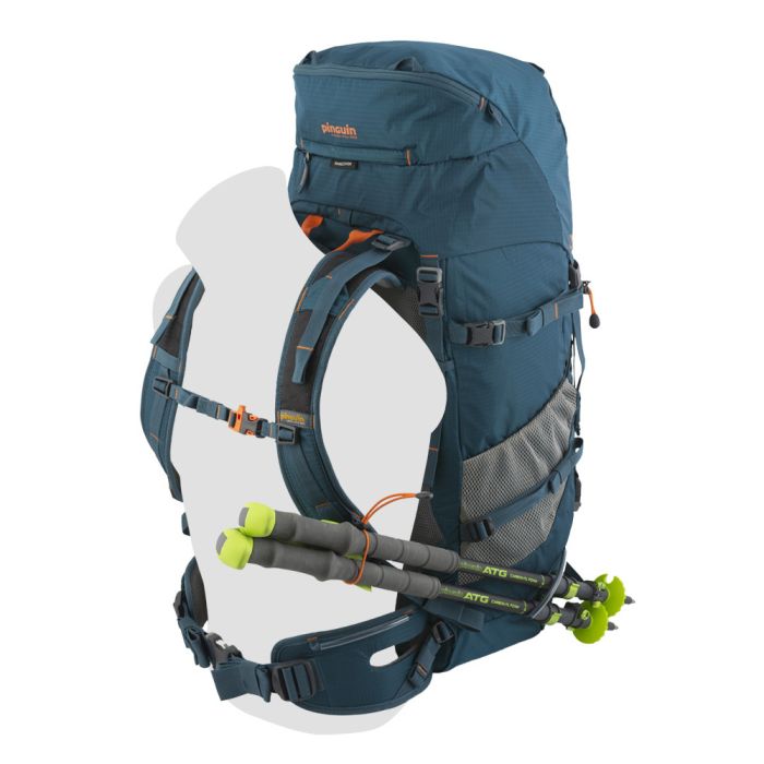  Plecak trekkingowy Pinguin Walker 50 Nylon petrol || '\u0020Plecak\u0020trekkingowy\u0020Pinguin\u0020Walker\u002050\u0020Nylon\u0020petrol'