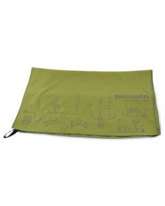 Ręcznik szybkoschnący Pinguin Micro TOWEL M MAPA 40x80 green