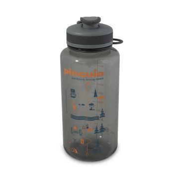 Butelka osobista na wodę Pinguin Tritan Fat Sport Bottle 1 L grey